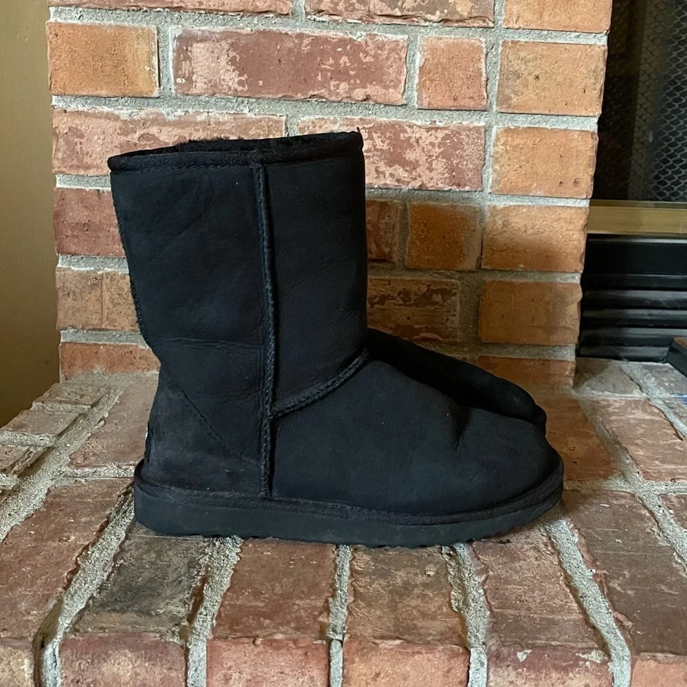 UGG Classic Short Black Boots